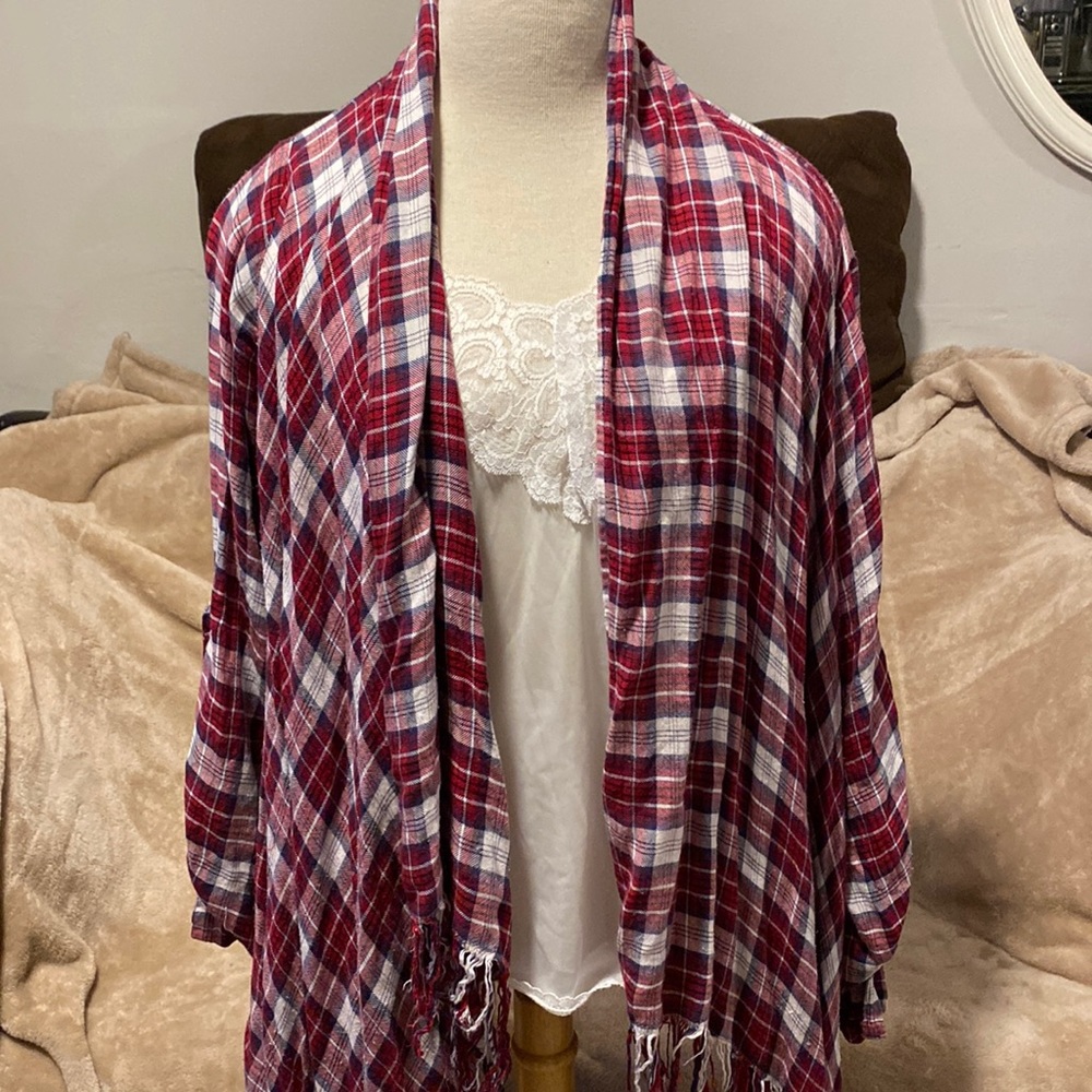 Sold! Flannel style topper